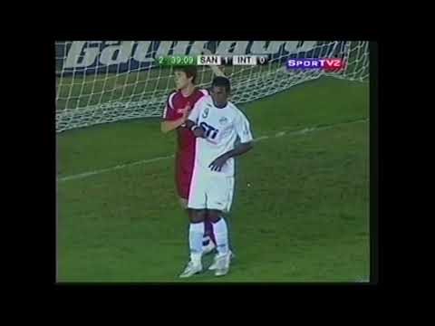 Santos 1 x 0 Internacional - Campeonato Brasileiro 2008