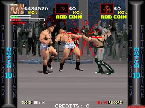 Pit-Fighter [Arcade] - Masked Warrior 1CC Playthrough