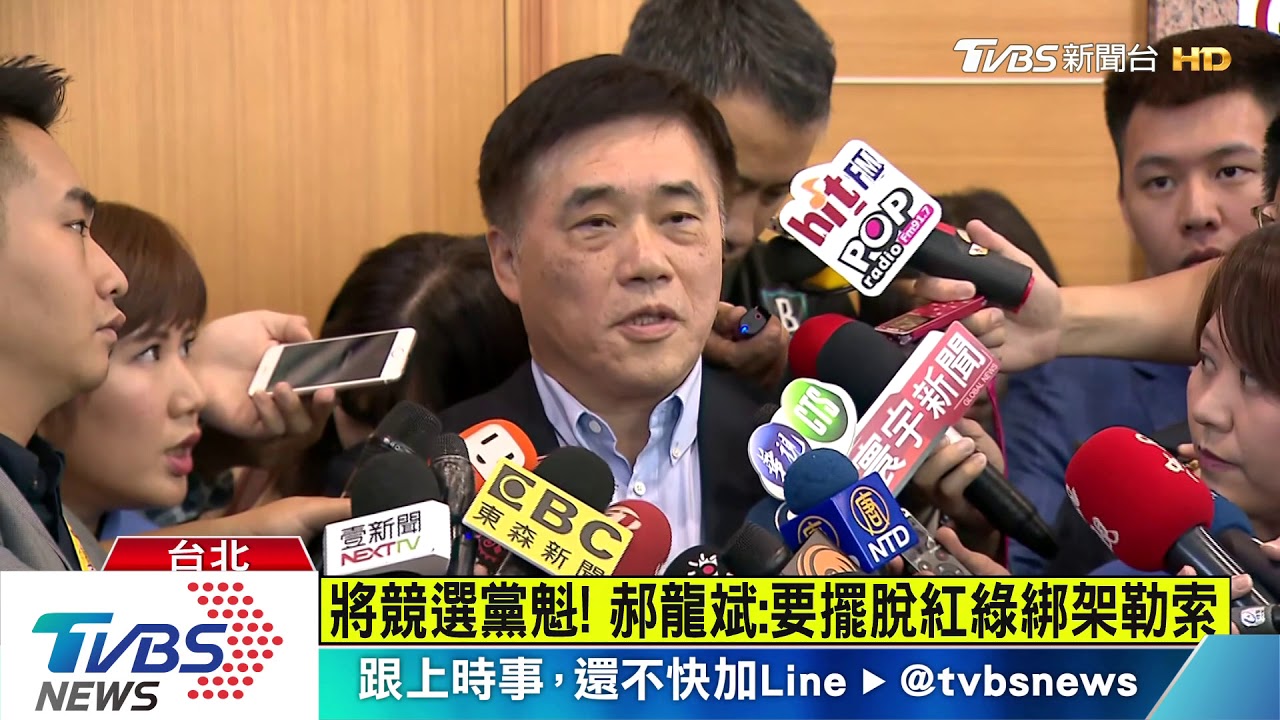 將競選黨魁! 郝龍斌:要擺脫紅綠綁架勒索