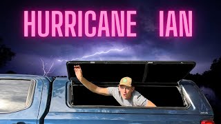 SOLO Truck CAMPING and COOKING in HURRICANE IAN