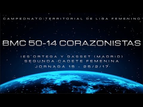 Jornada 15 -  2CF BMC 50-14 CORAZONISTAS (25/2/17)