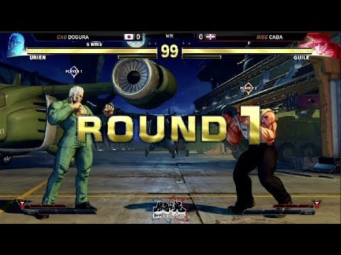 中文【鬪魂2018 TWFighter Major SFV TOP16】CAG | DOGURA V.S RISE | CABA