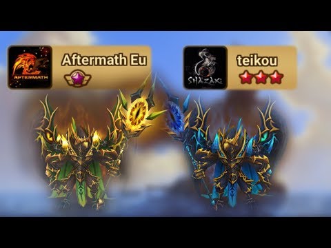 LEGEND SIEGE | Af: Legends VS Aftermath EU VS Teikou | Summoners war