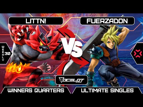 EBA Weekly 30 - Littn! (Incineroar) vs. FuerzaDON (Cloud) - Winners Quarter-Final | #smashultimate
