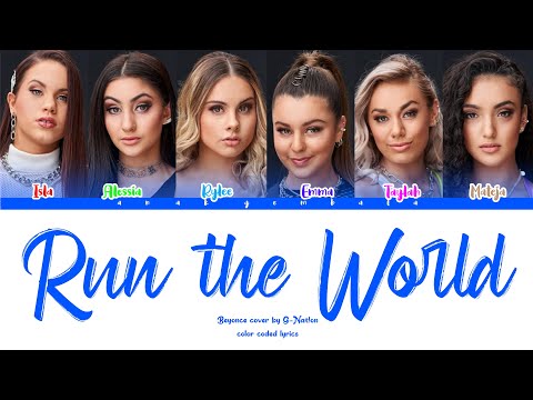 (Color Coded Lyrics) G-Nat!on - Run the World (Original by Beyonce) | The Voice Australia 2021