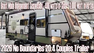 2026 No Boundaries 20.4 Overland Travel Trailer by Forestriver @ Couchs RV Nation - All About RVs