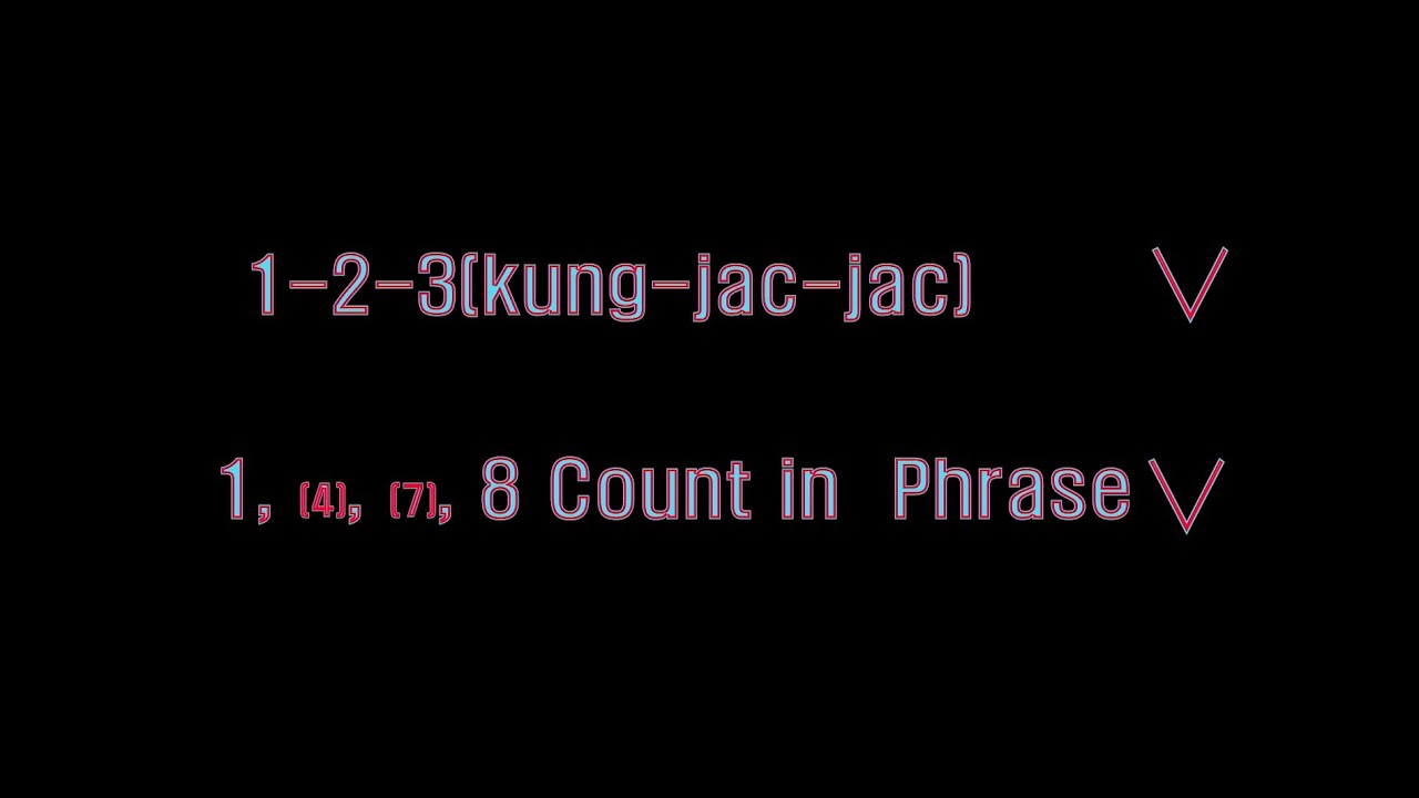 Vals musicality ; 1-2-3(kung-jac-jac) and 1,8 count in phrase