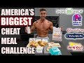 AMERICA'S BIGGEST CHEAT MEAL CHALLENGE | 8000 CALORIES