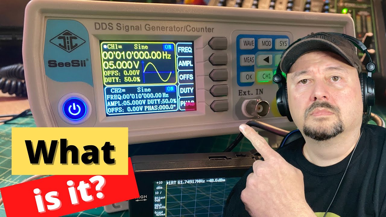 DDS Signal Generator and Counter