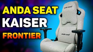 Anda Seat Kaiser Frontier XL Gray Fabric (AD12YXL-17-G-F) - відео 1