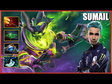 SUMAIL PUGNA MID with DAGON  -【DOTA 2】