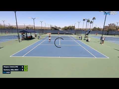 Flaquer Cristina v Genkova Milka - NEV v FS (match incomplete)