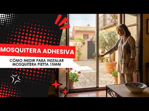 Cómo Medir para Mosquitera Plisada Para Puerta 15mm