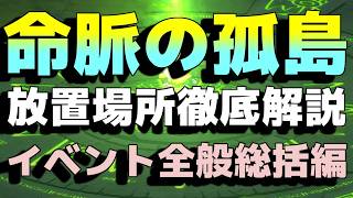 【チョコットランド】命脈の孤島『放置場所徹底検証』イベント全般「初心者・復帰勢に判り易く」解説