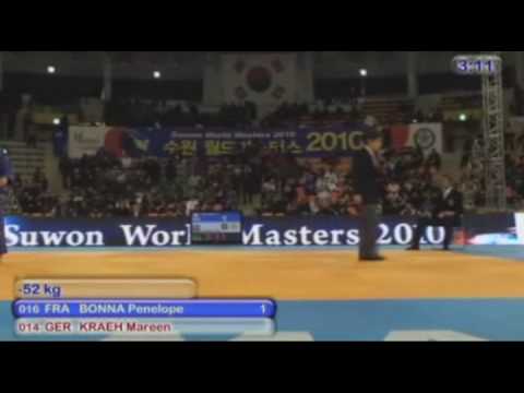 SUWON 2010 BONNA (FRA) KREH (GER) -52 KG