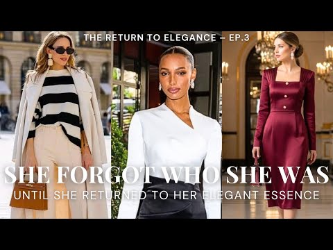 How Dressing With Dignity Restores Your Identity | The Return to Elegance