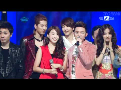 120419 SHINHWA M!countdown wins