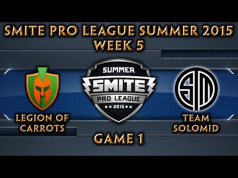 SPL: NA Week 5 - Legion of Carrots vs. Team SoloMid (Game 1 + 2)