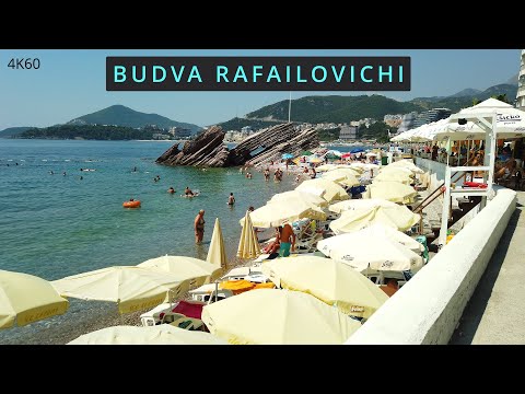 🌞Rafailovići🏖️Beach🌴Montenegro🇲🇪2023📷4K60