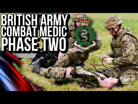British Army Combat Medic Phase Two Breakdown, RAMC Phase Two - Week by Week Guide - RAMC Paramedic