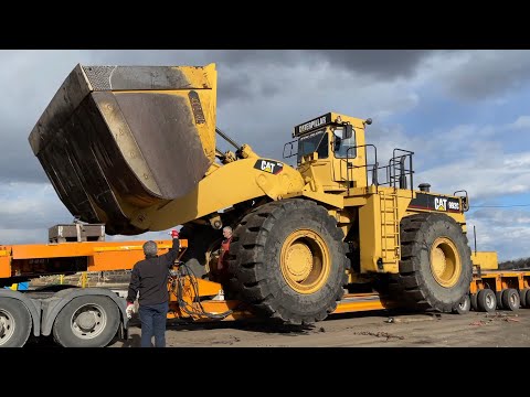 The Last Transport For 2020 Caterpillar 992C Wheel Loader - Fasoulas Heavy Transports
