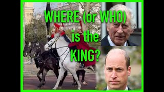 WHERE IS THE KING? MYSTERY OF THE KING'S WHITE HORSE & BLACK FLAG.