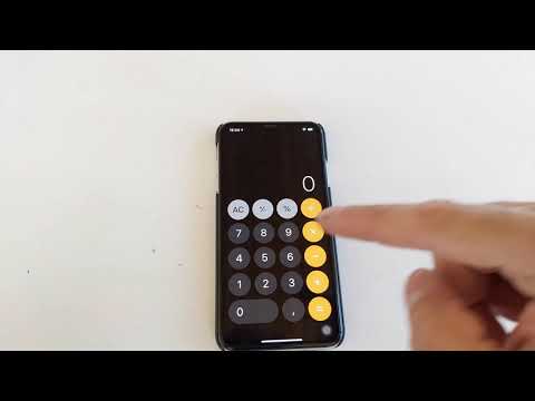 Iphone da bilinmeyen  hesap makinesi ve ozellikleri