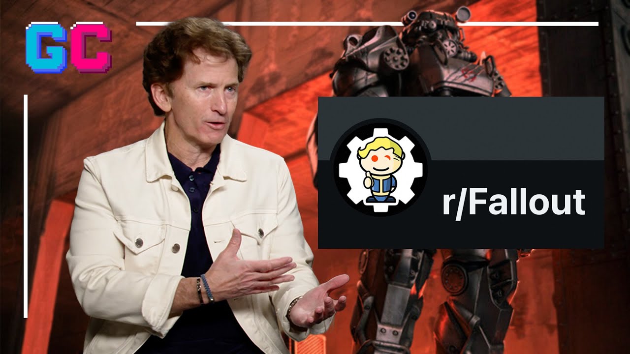 Todd Howard has read your comments on Reddit: Fallout Season 2 interview - YouTube