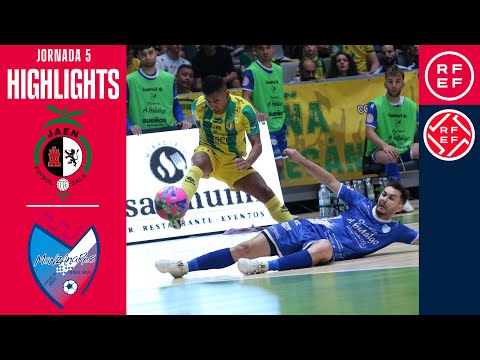 Resumen #PrimeraDivisiónFS |  Jaén Paraíso Interior 1-6 Quesos El Hidalgo Manzanares| Jornada 5