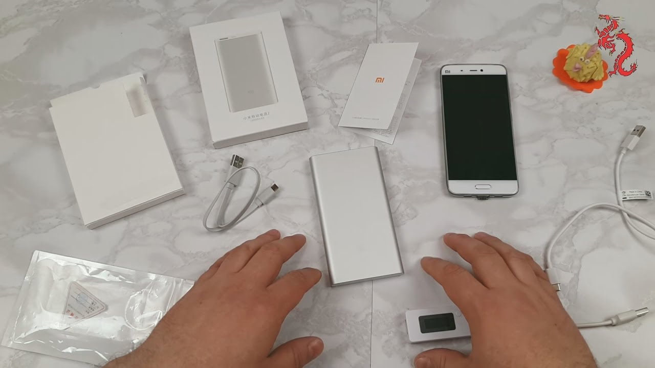 Внешний аккумулятор Xiaomi Mi Power Bank 2i 10000 mah 2 USB серебристый