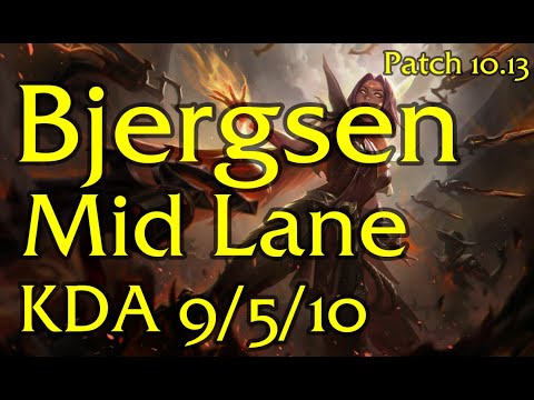 TSM Bjergsen - Irelia vs Zoe - NA Challenger Patch 10.13