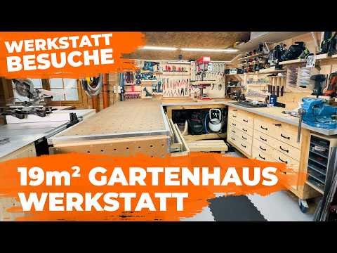 Kleiner Raum, maximale Power: Vom Gartenhaus zur High-End-Werkstatt! – WBDW FOLGE 10
