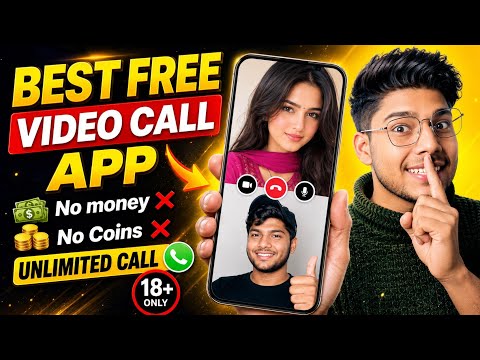 😍 Best Free Video Call App with Girls !! free video Chat app no money no coins
