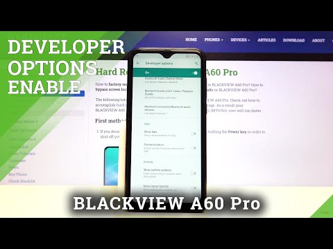 How to Enter Developer Mode in BLACKVIEW A60 Pro – Open Developer Settings