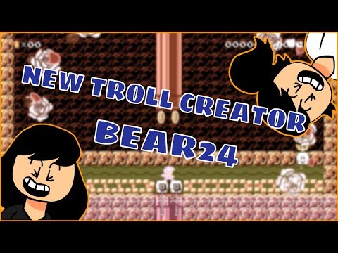 [SMM2] Bear24 Troll - I got DOUBLE Trolled?!