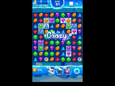 Jewel Pop Mania:Match 3 Puzzle Level 48 ( Jewel Ice Episode ) - Walkthrough ( No Booster )