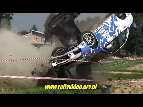 KJS XVI Rajd Mielecki TARGUM - Niwiska \ Mielec - 2016-09-11 (lancer evo rally crash )