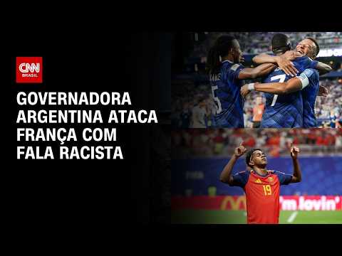 Racismo na Copa: França reage a ataques de governadora argentina e ex-premiê espanhol