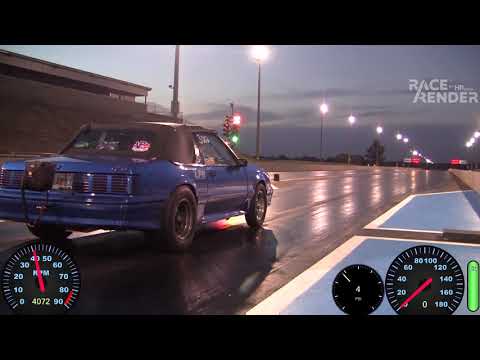 7.92@177! 88 Mustang AOD with lockup