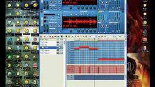 Beatmaking Reason 3 with sample (hiphop)