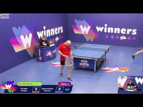 WINners CUP table 2  31.12   Priadko Sergei - Zaporozhets Roman  20:00