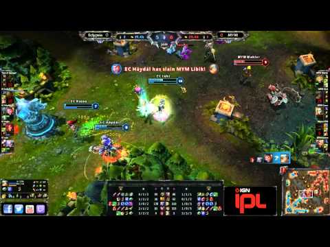 MYM vs Eclypsia - Game 1 - IPL Royale - LoL Showmatch