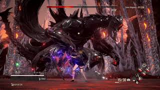 Code Vein: Solo Hellfire Knight +10 No Damage/Items (Ishtar/Halberd)