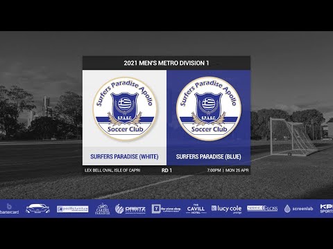 2021 Men's Metro Div 1 Rd 1 - Surfers [White] vs Surfers [Blue] (3-1)