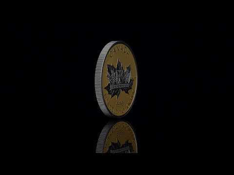 Platinum plating provides the crowning touch to our 2022 Pure Gold Fractional Set