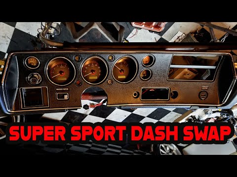 CHEVELLE SS DASH SWAP!