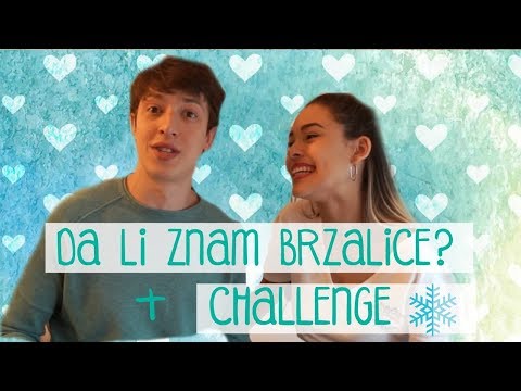 DA LI ZNAM BRZALICE? + CHALLENGE NA SNEGU  | JENN MARTÍN
