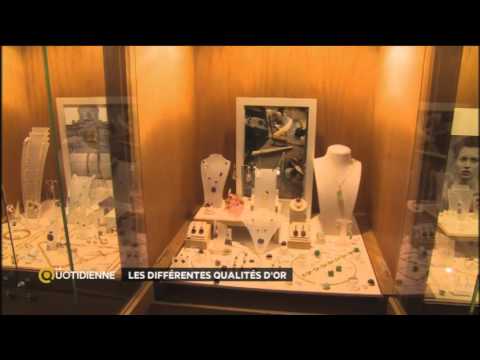 The different qualities of gold