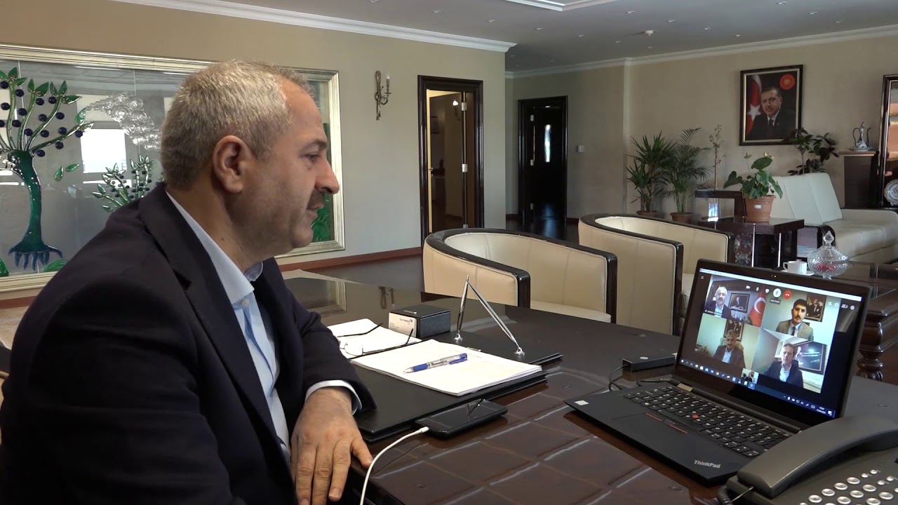 Birim Müdürlerinden Başkan Büyükgöz’e Online Brifing   