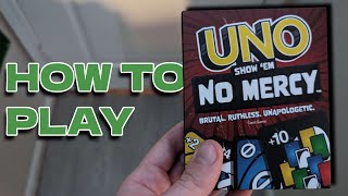 How To Play Uno No Mercy (Quick Guide)
